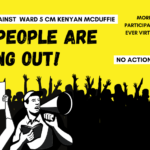 115 People Protest Kenyan McDuffie